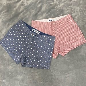 2 pairs of Old Navy shorts